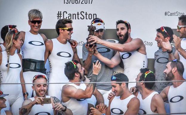 Dani Rovira celebra la victoria de su equipo. /Instagram