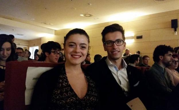Jimena Martínez y Enrique Arias, alumnos de la Escuela de Danza de Castilla y León. /Fuescyl