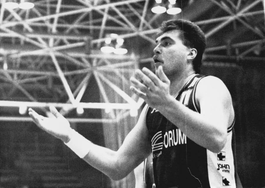Arvydas Sabonis, el gran mito del CB Valladolid.
