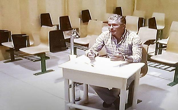 Francisco Granados, en la comisión de investigación de corrupción a la que fue citado a declarar por la Fundación Arpegio.