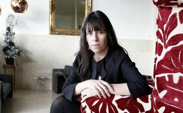 La diseñadora burgalesa.