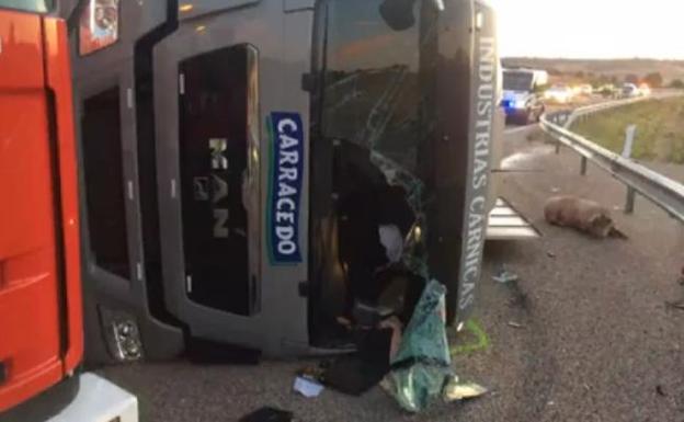 Foto del accidente /