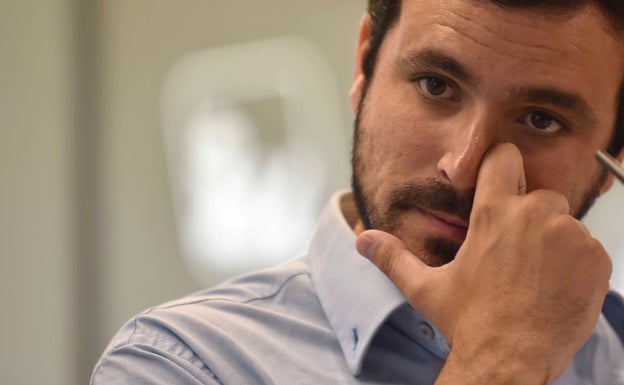 Alberto Garzón.