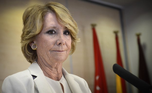 Esperanza Aguirre.