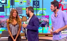 Lara Álvarez, en el momento del interrogatorio.