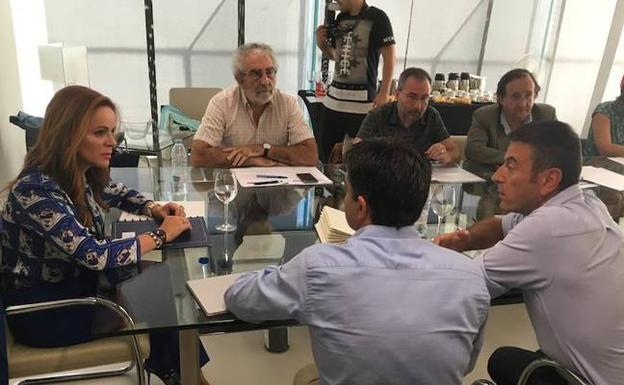 Reunión del comité consultivo de la Fundación Villalar-Castilla y León en Zamora.