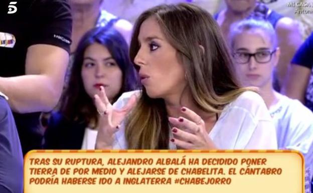 Anabel Pantoja explica las razones de la ruptura de Chabelita con Alejandro.