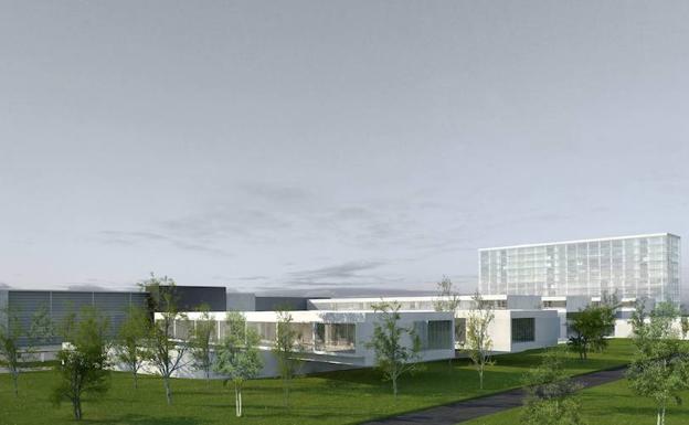 Infografia del nuevo Hospital de Palencia
