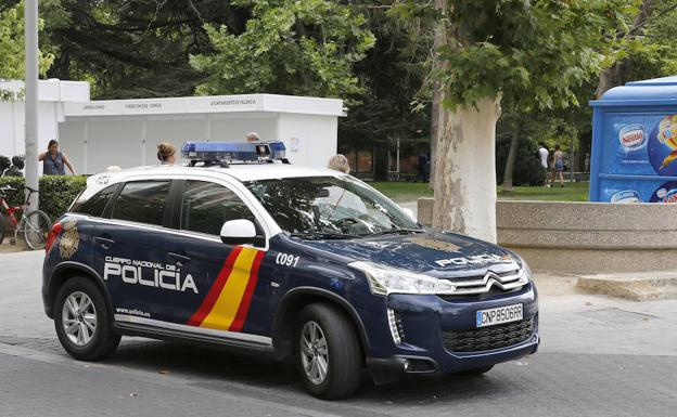 Coche de la Policía Nacional.