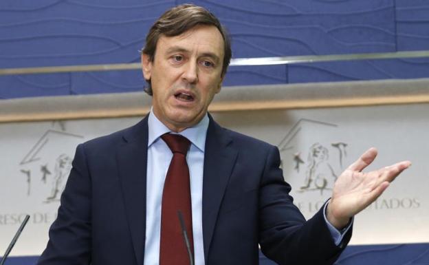 El portavoz del PP en el Congreso, Rafael Hernando./Efe