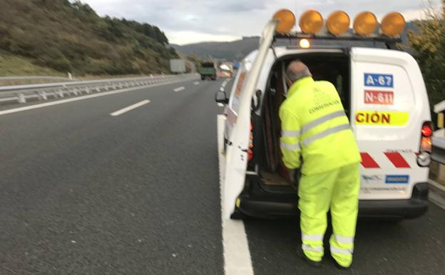 La zona donde tuvo lugar el accidente./Antonio 'Sane'