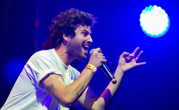 Willy Bárcenas durante un concierto. /Efe