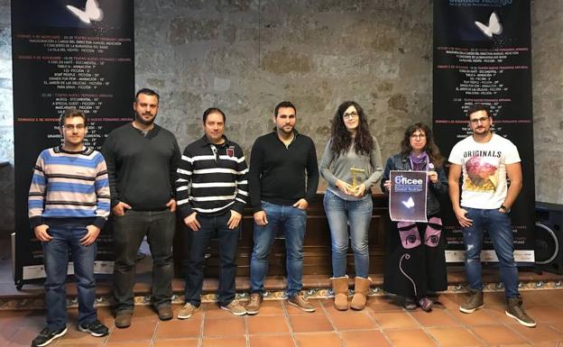 Integrantes de Kinema Siete y organizadores del festival./EL NORTE