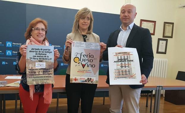 Milagros Roman, María José de la Fuente y Luis Calderón./El Norte