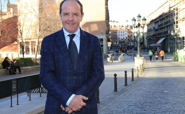 Cándido López, presidente de la AIHS. /A. Tanarro