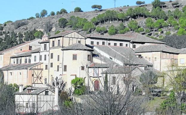 Imagen del Monasterio de Santa María y San Vicente el Real, situado en la vertiente norte del valle del río Eresma. /A. Tanarro