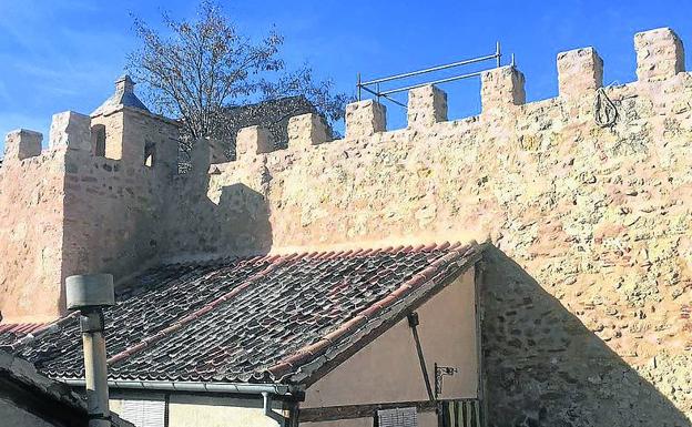 Zona de la muralla recién consolidada. /El Norte