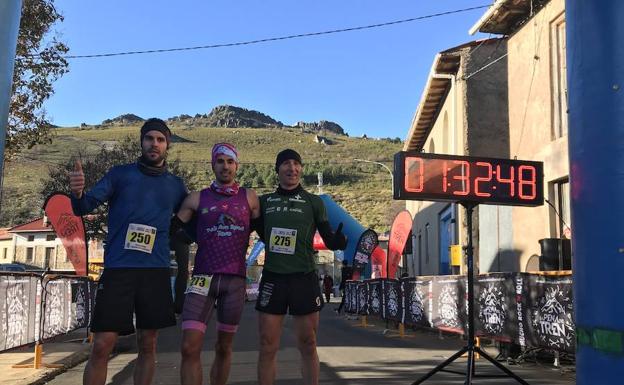 Podio masculino del cross