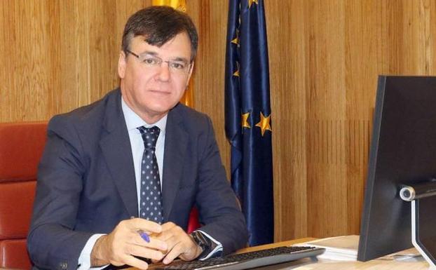 Juan Ignacio Diego Ruiz, presidente de la CHD. /HENAR SASTRE