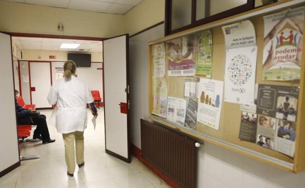 Un pasillo de un centro de salud salmantino./WORD