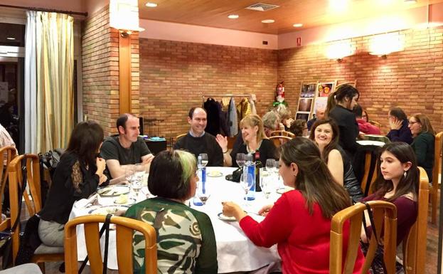Voluntarios de Telefónica en Valladolid. /