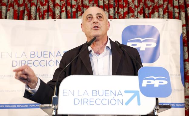 Gregorio Chamorro, durante una comparecencia pública. /Campillo