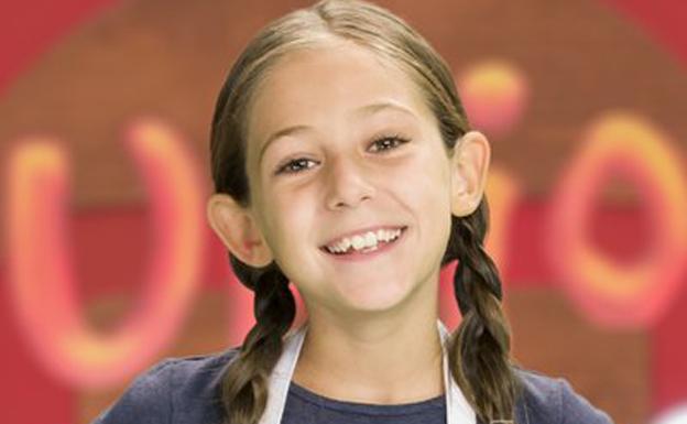 María, subcampeona de 'Masterchef Junior'. /TVE