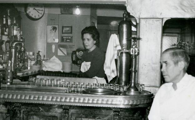 Angelines, hermana de Piedad, e Hilario Suazo.