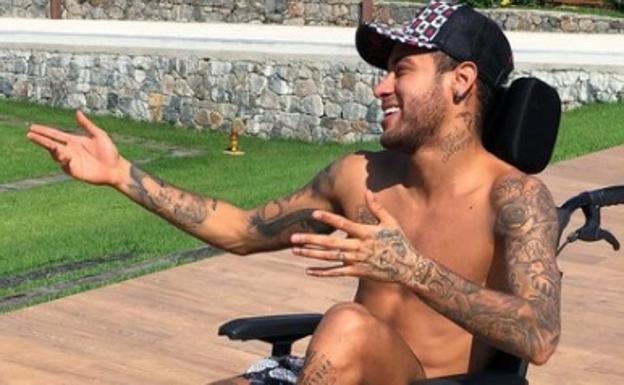 Imagen publicada por Neymar. /Twitter