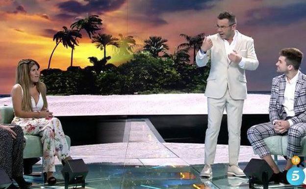 Chabelita frente a Alejandro Albalá. /Telecinco