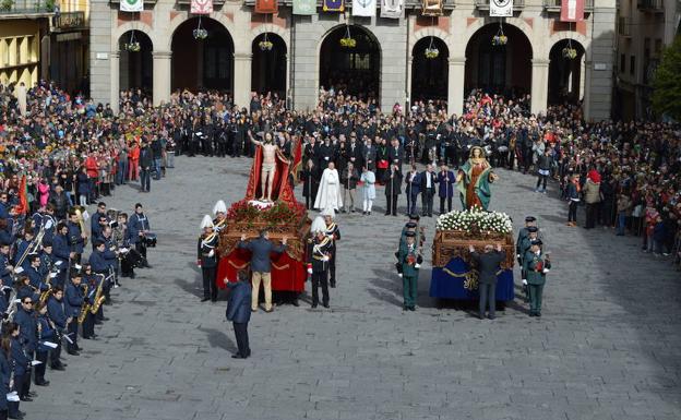 El Encuentro en la Plaza Mayor de Zamora. /Alicia Pérez