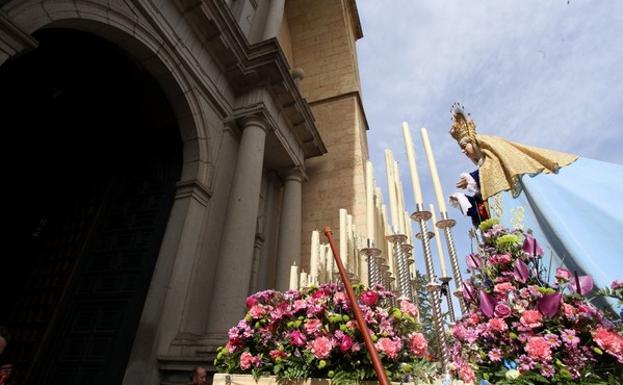 Procesión de ‘El Encuentro’ en Segovia.