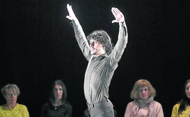 Jesús Carmona, durante el espectáculo. /Efe