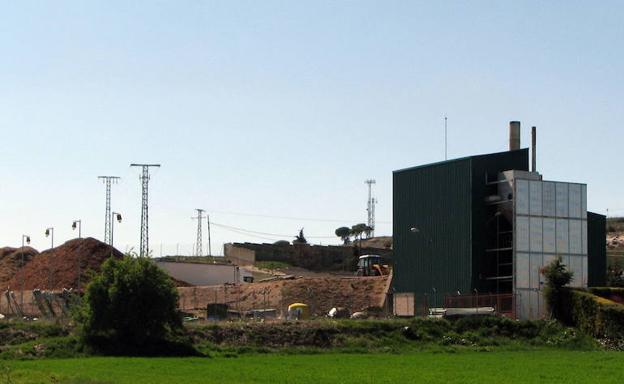 Instalaciones de la planta de biomasa de Cuéllar. /M. Rico