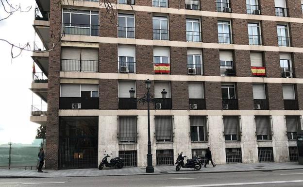 Edificio de la Casa de Palencia en Madrid./El Norte