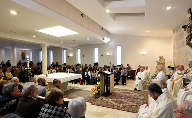 Eucaristía de acción de gracias en la parroquia de Cristo Rey, que fue presidida por los obispos de Salamanca y Valladolid. /Diócesis de Salamanca