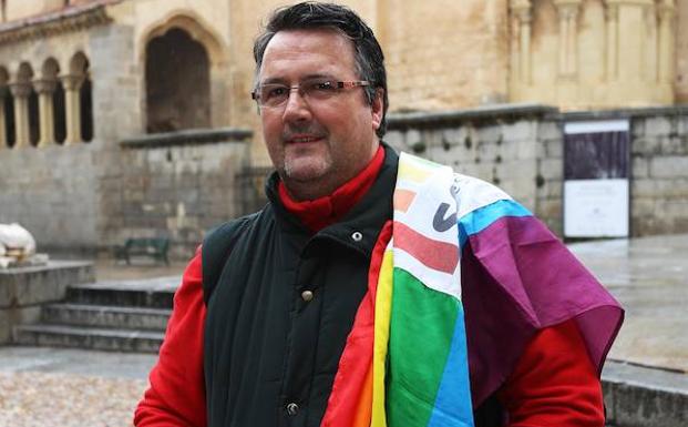 Marcos Tarilonte, en la plaza de San Martín. /Diego de Miguel-Ical