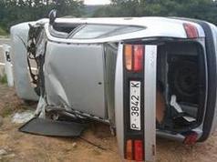 Dos heridos en un accidente ocurrido en Mantinos
