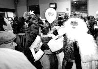 La llegada de los Reyes Magos en tren colapsa la Estación de Renfe