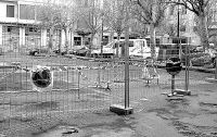 Las obras impedirán estacionar en la calle y plaza Santiago a partir del día 16