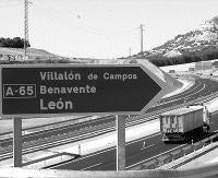 Los empresarios demandan una nueva autovía hasta Sahagún