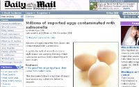 Página del portal del 'Daily Mai' que recoge la noticia./