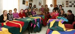 Adornos en las calles para los días festivos