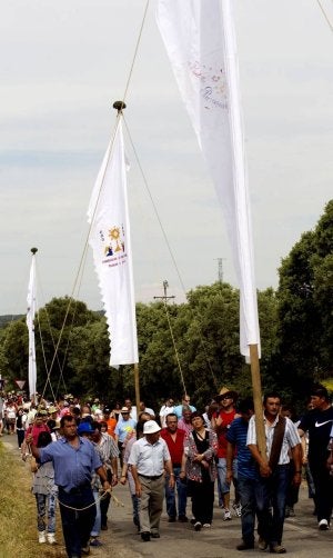 Un momento de la romería. ::
MARIAM A. MONTESINOS-EFE/