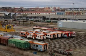 Vista de los talleres de Renfe en Valladolid. :: J. M. C./