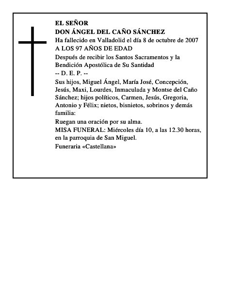 DON ÁNGEL DEL CAÑO SÁNCHEZ