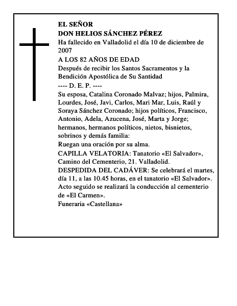 DON HELIOS SÁNCHEZ PÉREZ
