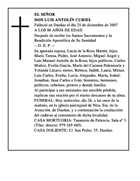 DON LUIS ANTOLÍN CURIEL