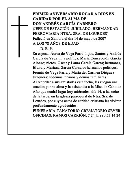 DON ANDRÉS GARCÍA CARNERO