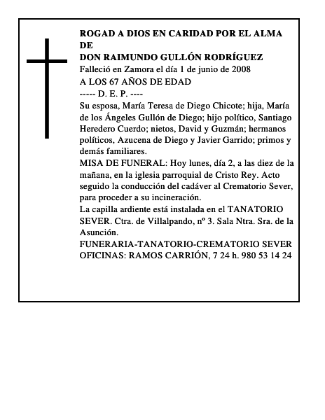 DON RAIMUNDO GULLÓN RODRÍGUEZ
